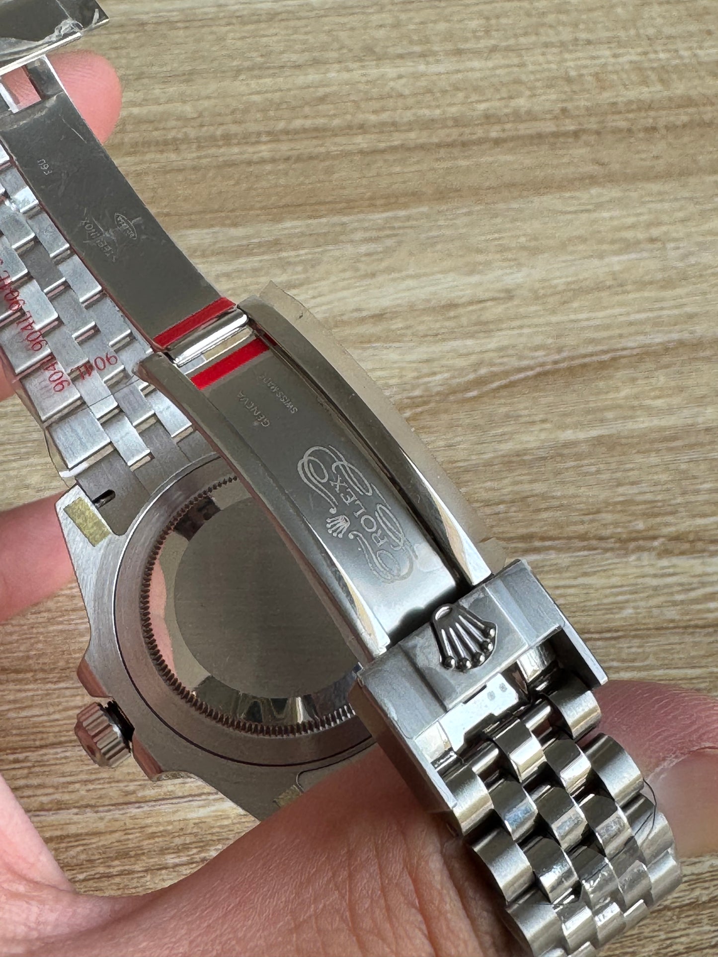 رولكس جي ام تي ماستر - كلين طبق الاصل ماكينة سويسري - ستراب جوبلي حبة واحدة