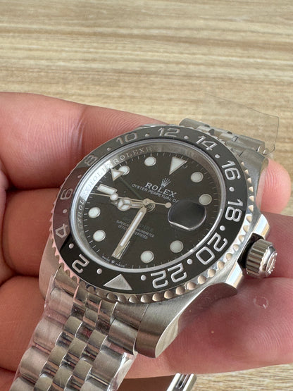 رولكس جي ام تي ماستر - كلين طبق الاصل ماكينة سويسري - ستراب جوبلي حبة واحدة