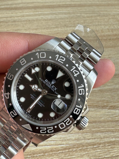 رولكس جي ام تي ماستر - كلين طبق الاصل ماكينة سويسري - ستراب جوبلي حبة واحدة