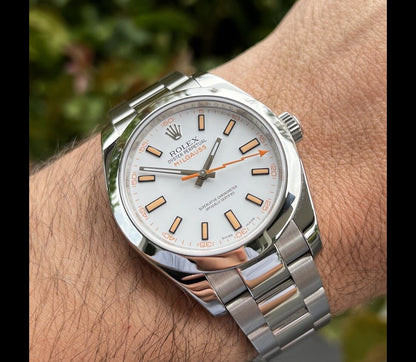 روليكس مياجس مينا ابيض - كلين مطابقة للأصل - حبة وحدة نادرة