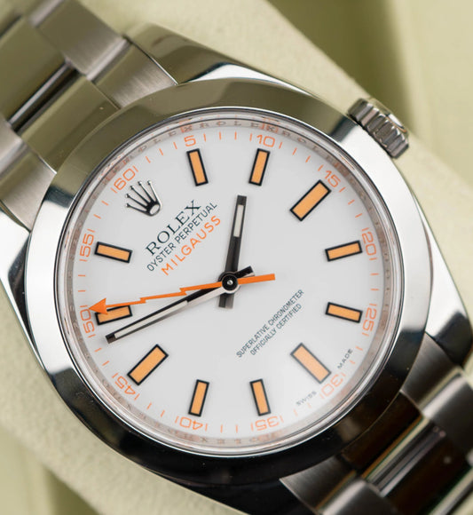 روليكس مياجس مينا ابيض - كلين مطابقة للأصل - حبة وحدة نادرة