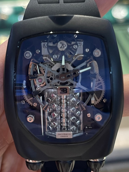 بوغاتي شيرون بلاك ليمتد ايديشن كلين قطعه مميزه ومطابقه  jacob and co bugatti sheron clean