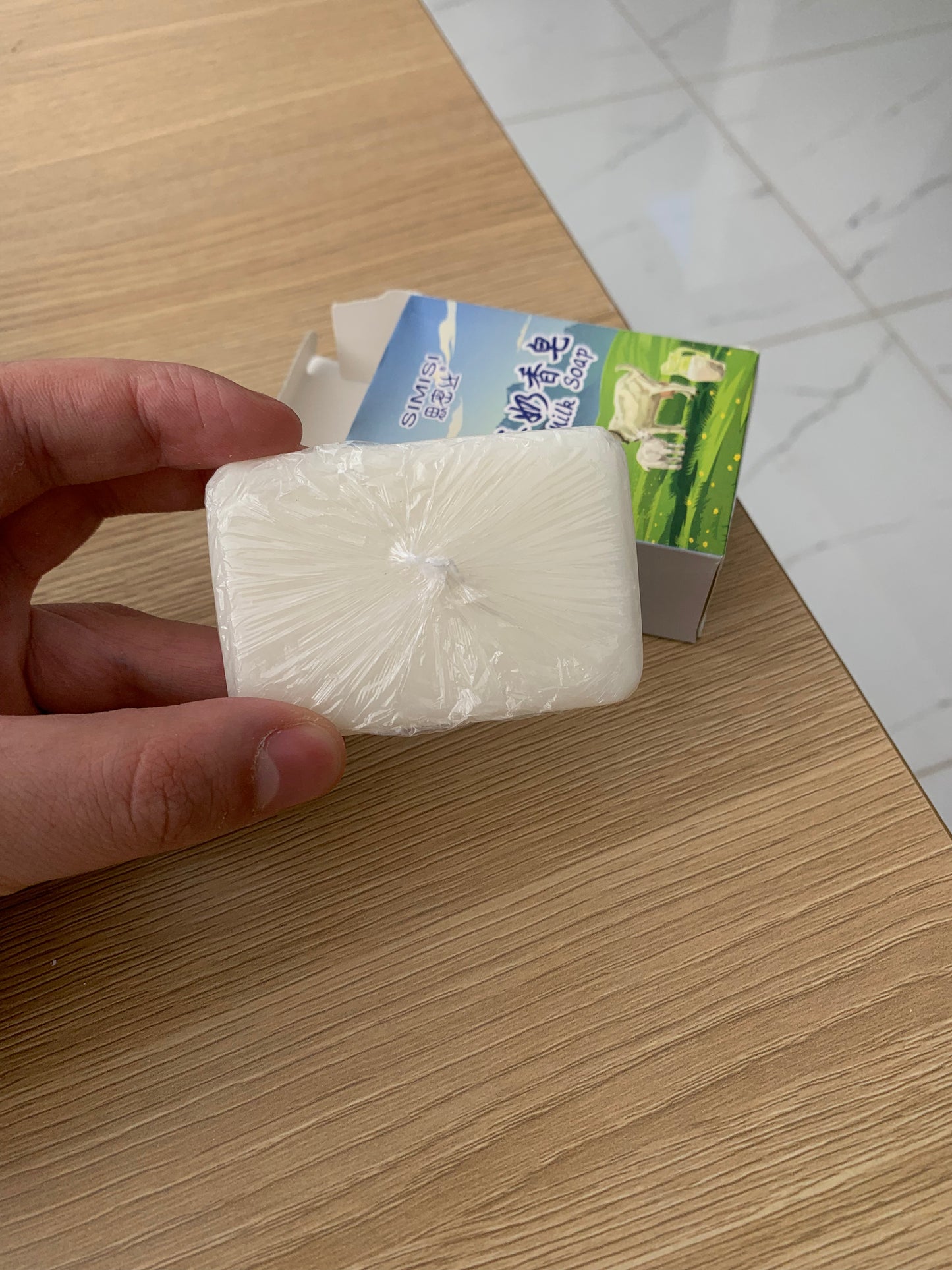 صابونه حليب الماعز الاصليه - لبشرة صافية وخالية من الحبوب