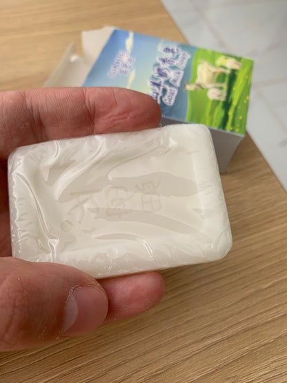 صابونه حليب الماعز الاصليه - لبشرة صافية وخالية من الحبوب