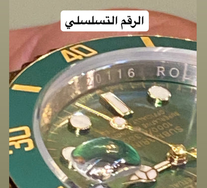 رولكس سابمارينر هالك تو تون - جراند ماستر كوبي عالي جداً- صور حقيقية بالموبايل بدون تعديل (السعر بالدينار الاردني 370 دينار) (Copy)