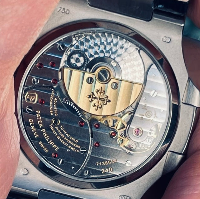 باتيك فيليب 5712 كلين طبق الأصل لا تميز عن الأصلية- ستراب نيلي