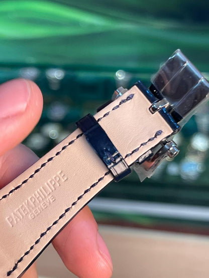 باتيك فيليب 5712 كلين طبق الأصل لا تميز عن الأصلية- ستراب نيلي