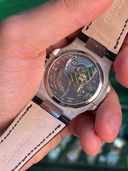 باتيك فيليب 5712 كلين طبق الأصل لا تميز عن الأصلية- ستراب نيلي