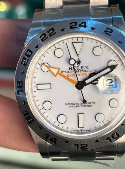 رولكس اكسبلورار كلين طبق الأصل من الخارج - تعقيدة الساعة جي أم تي تعمل ميه ميه