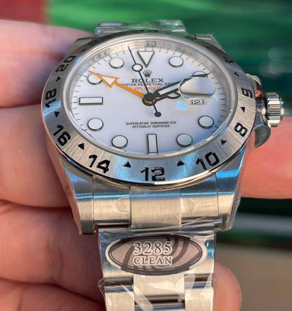 رولكس اكسبلورار كلين طبق الأصل من الخارج - تعقيدة الساعة جي أم تي تعمل ميه ميه
