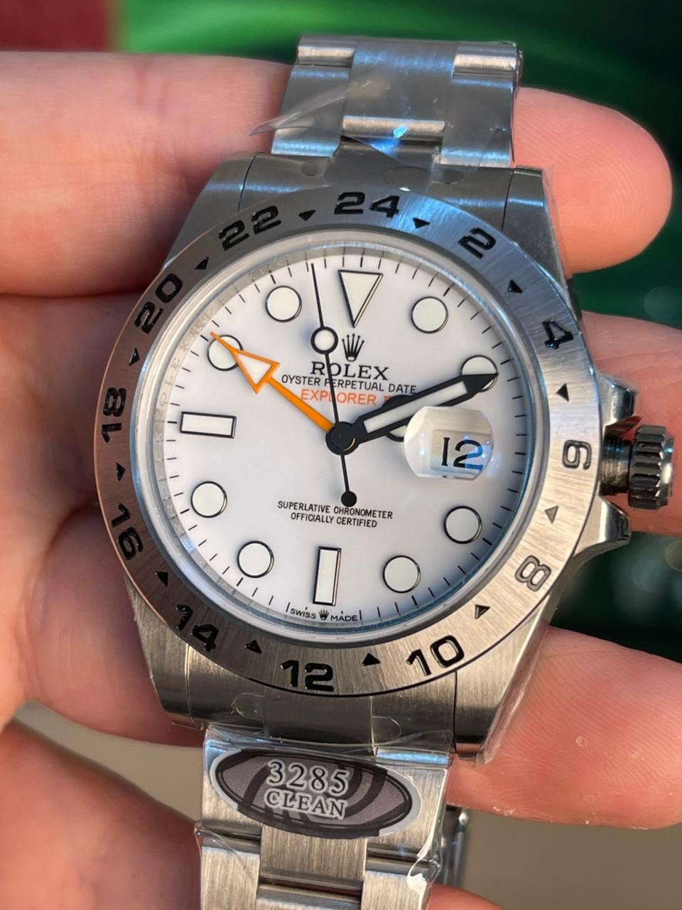 رولكس اكسبلورار كلين طبق الأصل من الخارج - تعقيدة الساعة جي أم تي تعمل ميه ميه