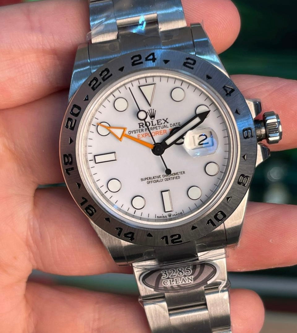 رولكس اكسبلورار كلين طبق الأصل من الخارج - تعقيدة الساعة جي أم تي تعمل ميه ميه