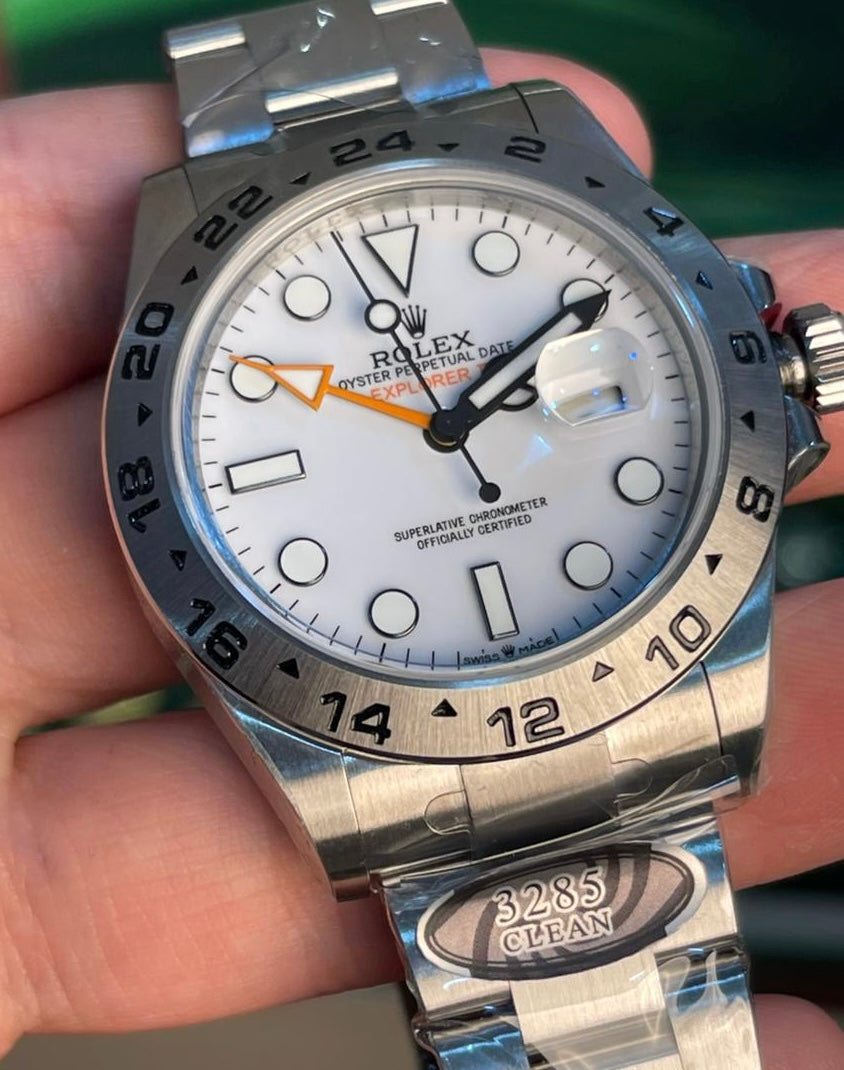 رولكس اكسبلورار كلين طبق الأصل من الخارج - تعقيدة الساعة جي أم تي تعمل ميه ميه