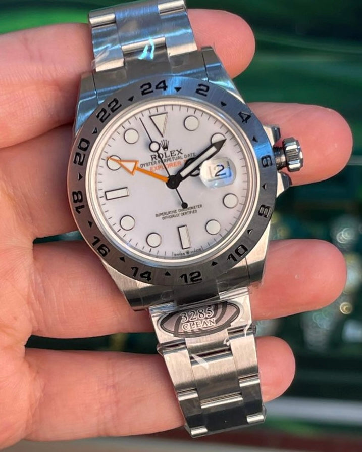 رولكس اكسبلورار كلين طبق الأصل من الخارج - تعقيدة الساعة جي أم تي تعمل ميه ميه