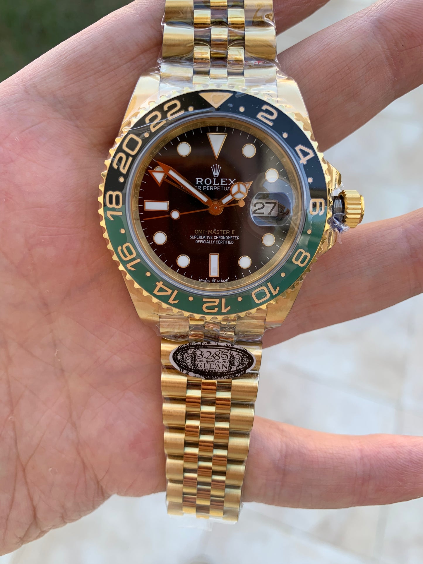 رولكس جي ام تي يالو جولد جوبلي كلين الترا فينيش