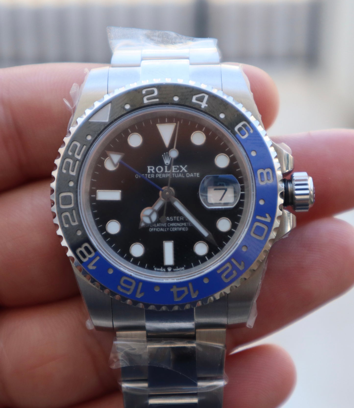 رولكس جي ام تي باتمان مصنع كلين