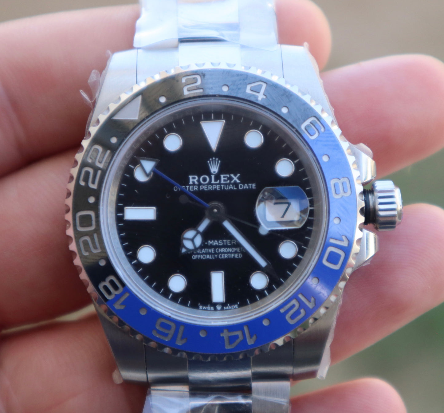 رولكس جي ام تي باتمان مصنع كلين