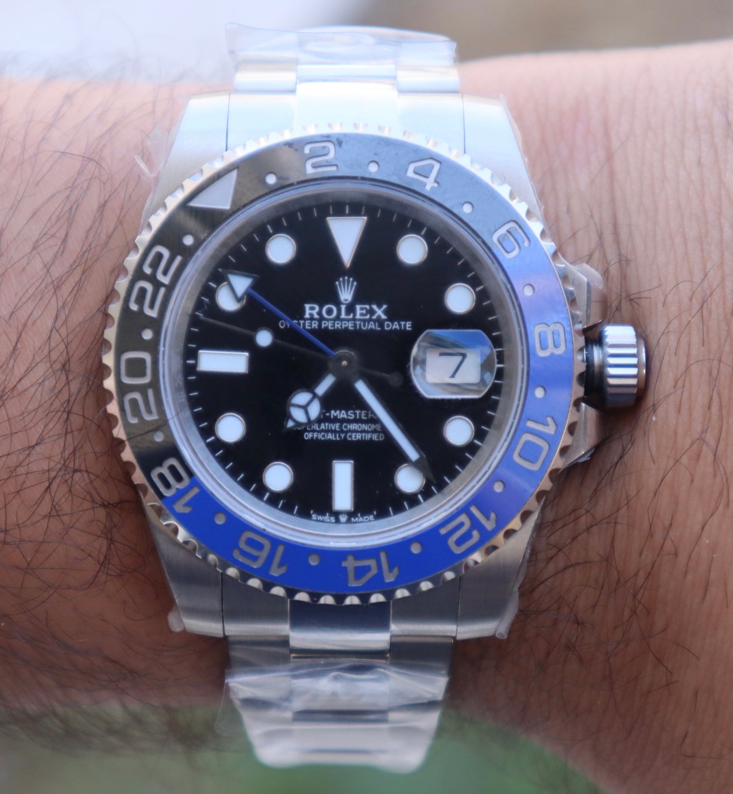 رولكس جي ام تي باتمان مصنع كلين