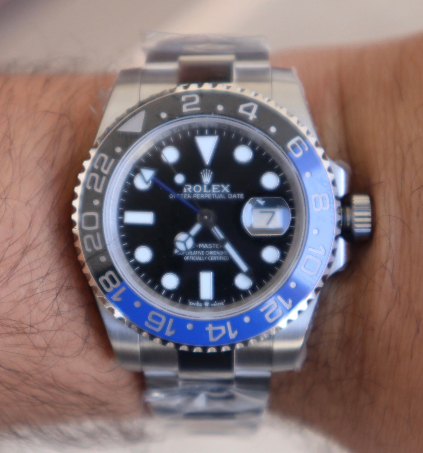 رولكس جي ام تي باتمان مصنع كلين