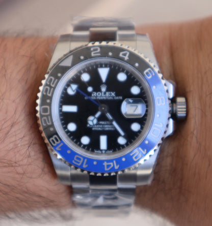 رولكس جي ام تي باتمان مصنع كلين