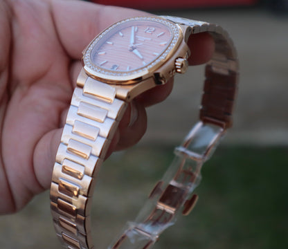 Patek Philippe 7118 - حبة واحدة اوتوماتيك طبق الأصل لا يمكن تميزها و جميع الصور تصوير حقيقي للساعة مو من النت