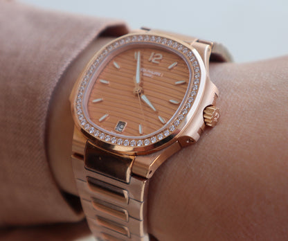 Patek Philippe 7118 - حبة واحدة اوتوماتيك طبق الأصل لا يمكن تميزها و جميع الصور تصوير حقيقي للساعة مو من النت