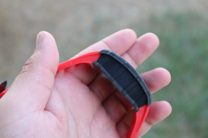 RM 35-02 RAFA - ريتشارد ميل اصدار ليميتد رافايل مادال ستراب احمر (السعر بالاردني 550 دينار واصلة لعمان)