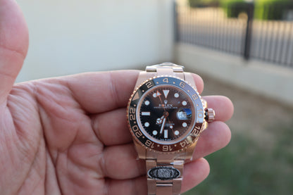 رولكس جي ام تي ماستر رووت بيير - كلين حبة واحدة فقط في البوتيك