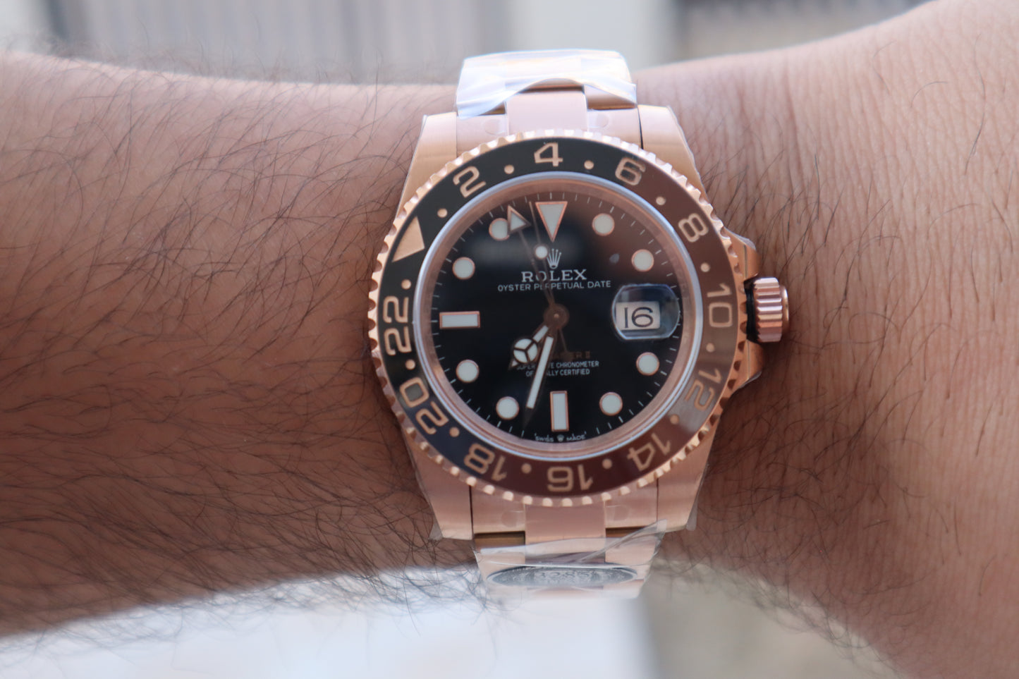 رولكس جي ام تي ماستر رووت بيير - كلين حبة واحدة فقط في البوتيك