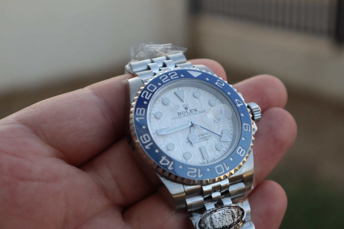 رولكس باتمان اصدار ميتوريت - توقف انتاجه ٢٠١٩ - كلين طبق الأصل ماكينة مطابقة