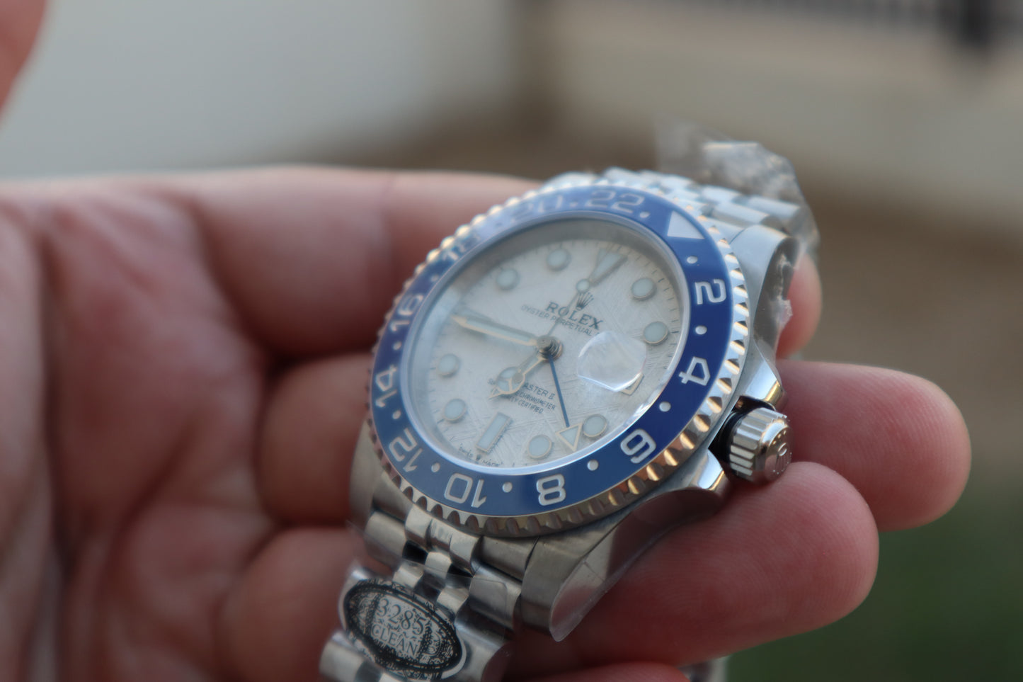 رولكس باتمان اصدار ميتوريت - توقف انتاجه ٢٠١٩ - كلين طبق الأصل ماكينة مطابقة