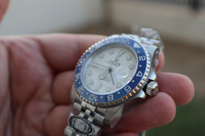 رولكس باتمان اصدار ميتوريت - توقف انتاجه ٢٠١٩ - كلين طبق الأصل ماكينة مطابقة