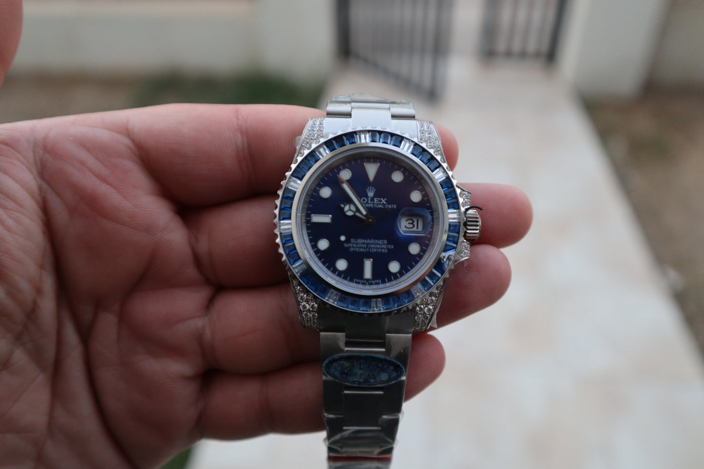 رولكس سابمارينر بلو روبي - ساعة نادرة جداً كلين