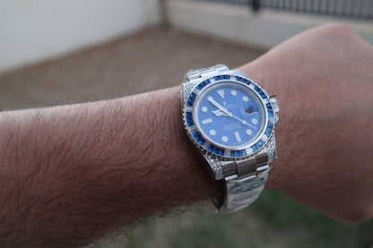 رولكس سابمارينر بلو روبي - ساعة نادرة جداً كلين