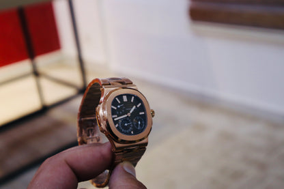 PATEK PHILIPPE 5712 - باتيك فيليب كلين اعلى كواليتي طبق الأصل  (السعر بالاردني 600دينار واصلة لعمان)