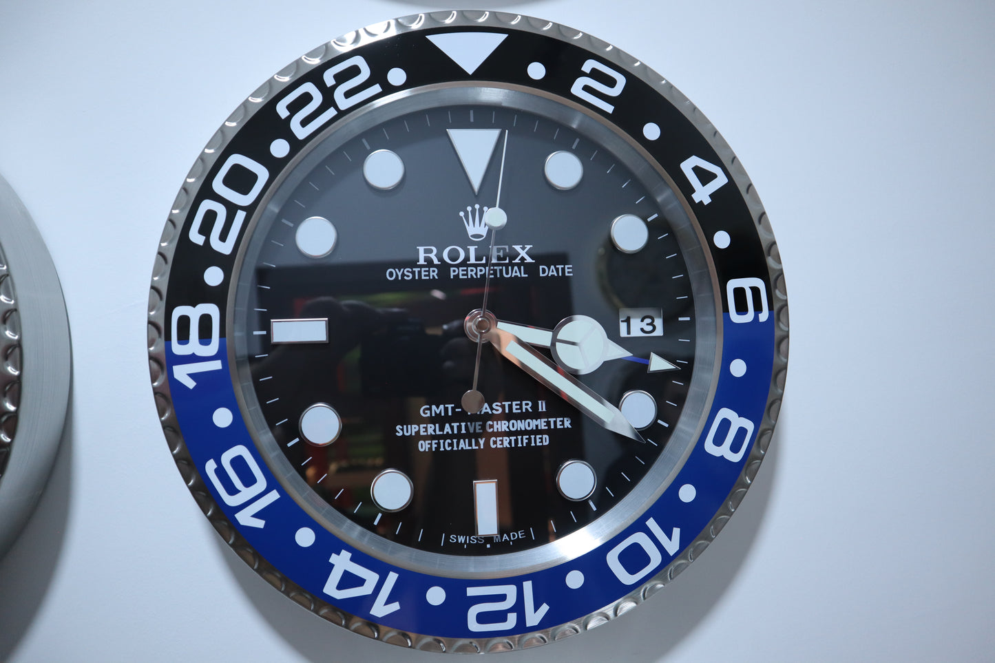 ساعة رولكس الجدارية ( جودة عالية جداً صناعة يدوية ) سعر الحبة 250 ألف