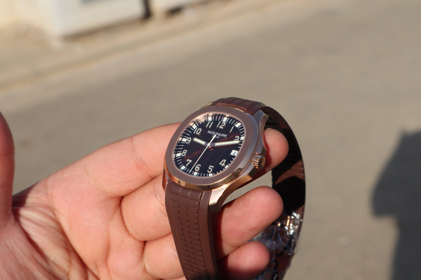 باتيك فيليب اكوانوت بني - الترا ماتش طبق الاصل