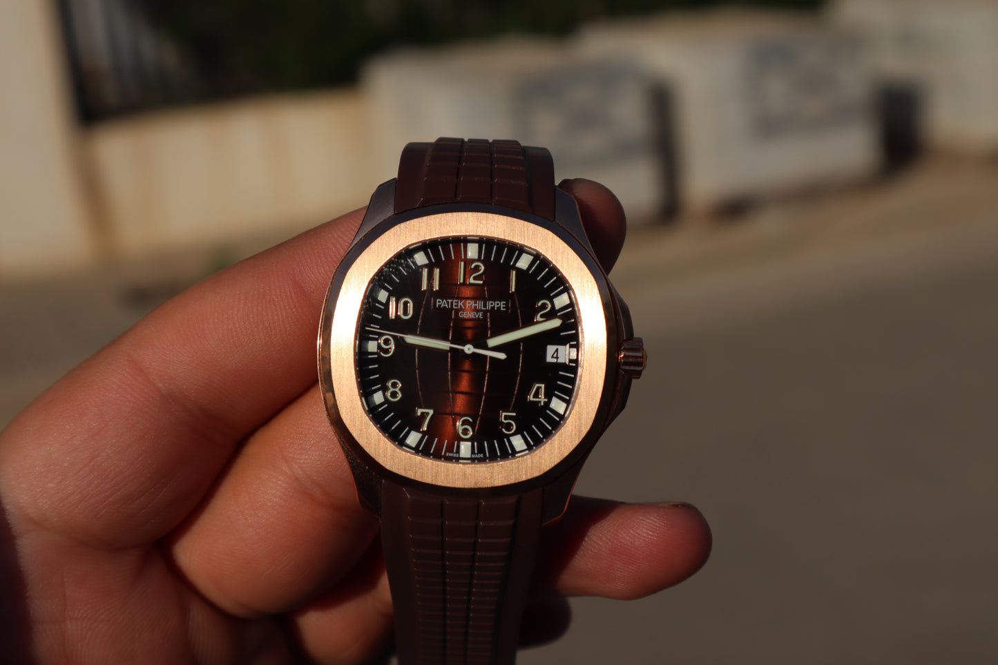 باتيك فيليب اكوانوت بني - الترا ماتش طبق الاصل