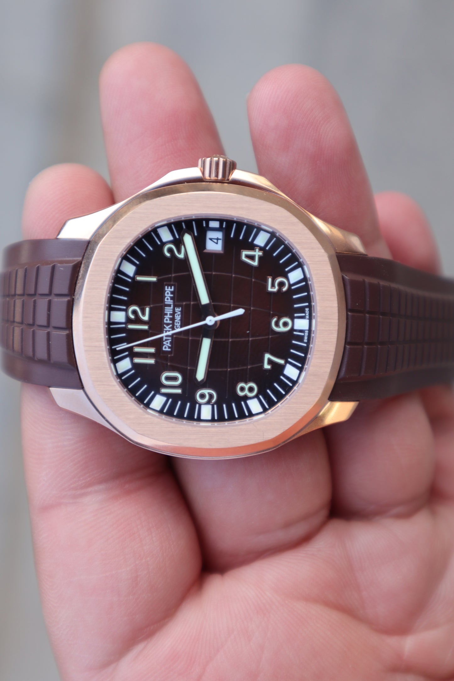 باتيك فيليب اكوانوت بني - الترا ماتش طبق الاصل