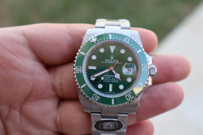رولكس سابمارينر هالك - كلين تطابق بكل شي مستحيل تميزها