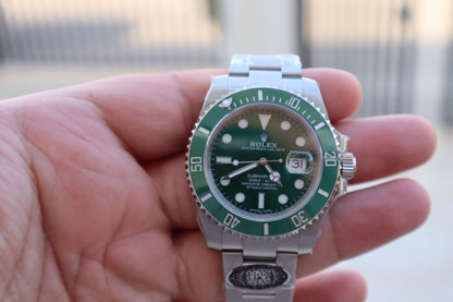 رولكس سابمارينر هالك - كلين تطابق بكل شي مستحيل تميزها