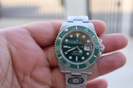 رولكس سابمارينر هالك - كلين تطابق بكل شي مستحيل تميزها