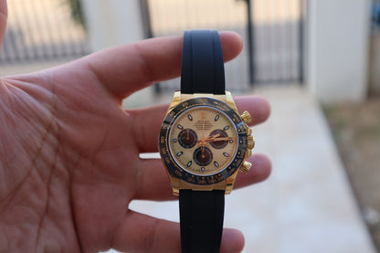 رولكس دايتونا بيكاتشو مينا ذهبي- الترا ماتش كلين