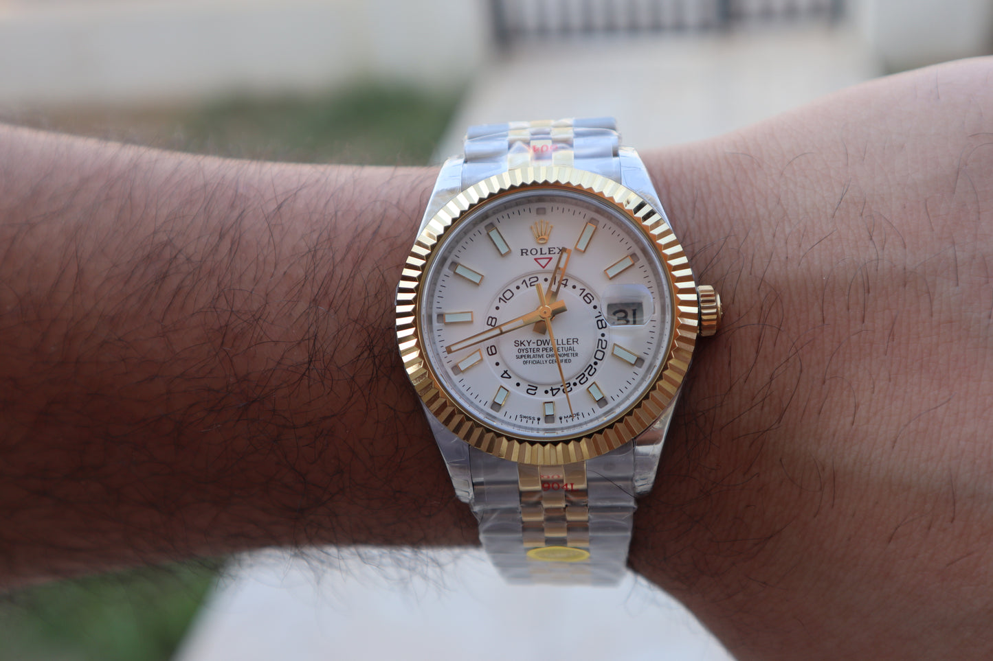 رولكس سكاي دويلر جوبلي تو تون - كلين اعلى كوالتي
