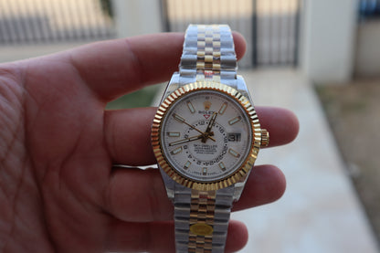 رولكس سكاي دويلر جوبلي تو تون - كلين اعلى كوالتي