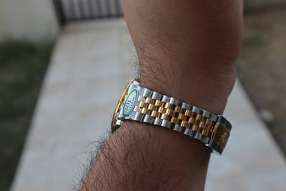 رولكس دايت جست تو تون مينا ابيض - كلين مع سيريال حقيقي