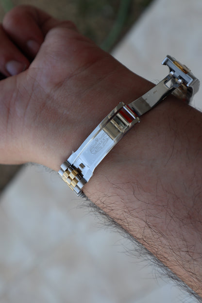 رولكس دايت جست تو تون مينا ابيض - كلين مع سيريال حقيقي