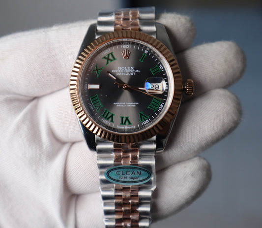Rolex DateJust wimbledon - Clean - دايت جست ويمبلدون كلين حبه واحده