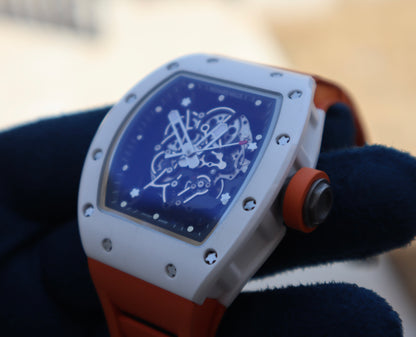 ريتشارد ميل بوبا واتسون أورانج - كلين طبق الأصل ماكينة سويسري