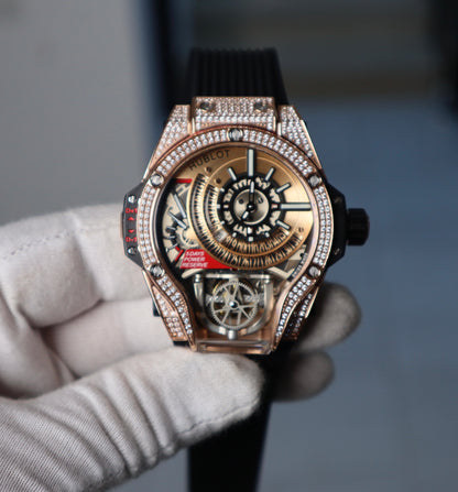 Hublot BIGBANG mp-13 tourbillon RoseGold - هبلوت بيجبانج روزجولد كلين